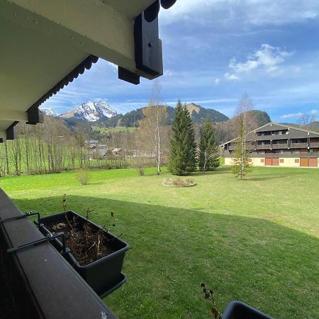 Charmant Studio Avec Balcon Sud, Au Calme Et Proche Du Centre D'Abondance - Fr-1-692-84 Extérieur photo